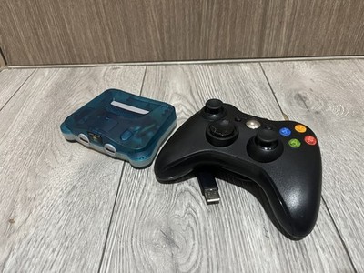 N64 Mini Green Raspberry Pi 5 with accessories