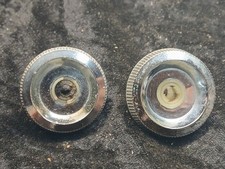 1968-71 Amc Amx Javelin Rebel Marlin Pair Of 2 Radio Inner Knobsdummy Tone
