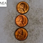 1946+1948-S+1949-S Lincoln Wheat Penny Cent Lot/Set ~ Gem BU Red ~ ZWL49