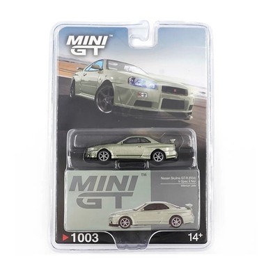 1:64 Mini GT - Nissan Skyline GT-R (R34) V-Spec II - #MGT01003