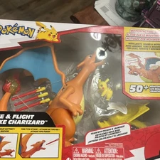 Pokemon Flame and Flight Deluxe Charizard Motion Activated 50+ Reactions