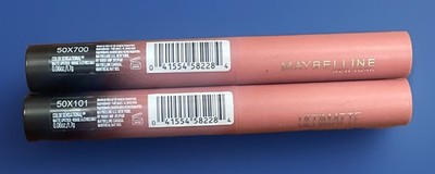 2 PACK Maybelline Ultimate Color Sensational Matte Lipstick 699 MORE BUFF  New