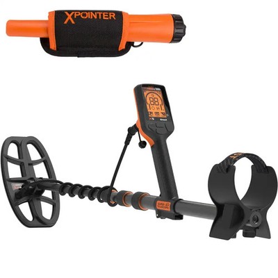 Quest X5 IDmaxX Metalldetektor mit gratis Pinpointer Sondeln Schatzsuche