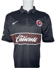 2012-13 Club Tijuana Xolos Away Soccer Jersey Black Sixe XL