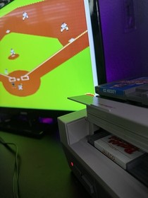 Nintendo NES Tecmo Baseball & Bases Loaded Jaleco 2 Game Lot Tested Working