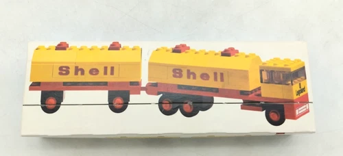 LEGO 688 Shell Tank Truck Original Box Complete Box Legoland Town Vintage 70s