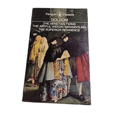 Four Comedies Goldoni Penguin 1968 Paperback Book