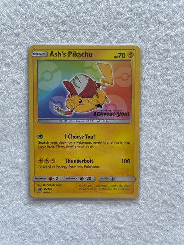 Ash's Pikachu — Sun & Moon Promo