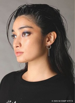 Ground Y x Chainsaw Man Reze GRENADE PIN EARRINGS Yohji Yamamoto