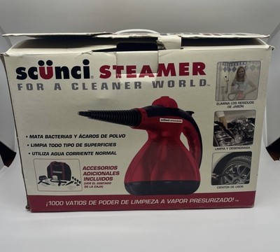 SCUNCI Steamer SS1000 Steam Cleaner with accesories