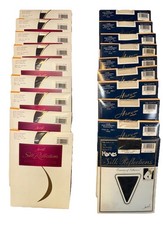 VTG Bundle 19 Hanes Silky Stockings Reinforced Toe Style 727 2 Pair Size 1