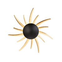 Fischer & Honsel Wandleuchte Sol D 45 Cm Schwarz Wandlampe