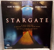 Stargate Laserdisc 2 Disc Widescreen THX Extended Play Dolby AC-3 Russell Spader