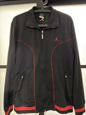 Mens Nike Air Jordan Black Vintage Track Jacket - M