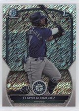 2023 Bowman Chrome Prospects Shimmer Refractor Edryn Rodriguez #BCP-185 11oh