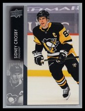 2021-22 Upper Deck Series 1 #141 Sidney Crosby Base Set Card Pittsburgh Penguins