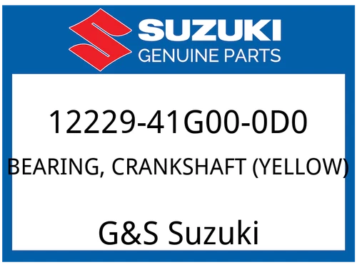 BEARING, CRANKSHAFT (YELLOW)