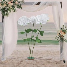 Giant Artificial Flowers Giant Rose for Decorations Artificial Flowers with Base
