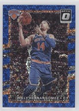 2017 Panini Donruss Optic Fast Break Blue Prizm 47/50 Willy Hernangomez #99 0gg