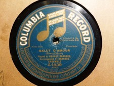 1915 GEORGES BARRERE FLUTE Ensemble Marie Serenade Badine/ ELGAR Salut COL A1839