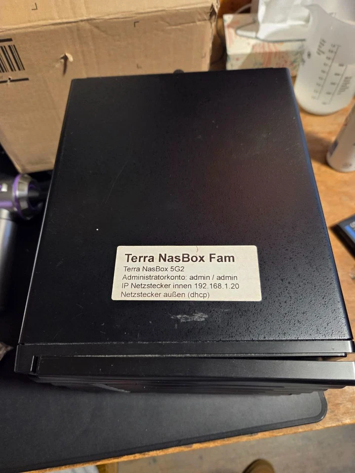 Terra NASBOX 5 G2 5TB 5x1TB WD Black Intel Atom FreeNas Xpenology - Bild 4 von 4