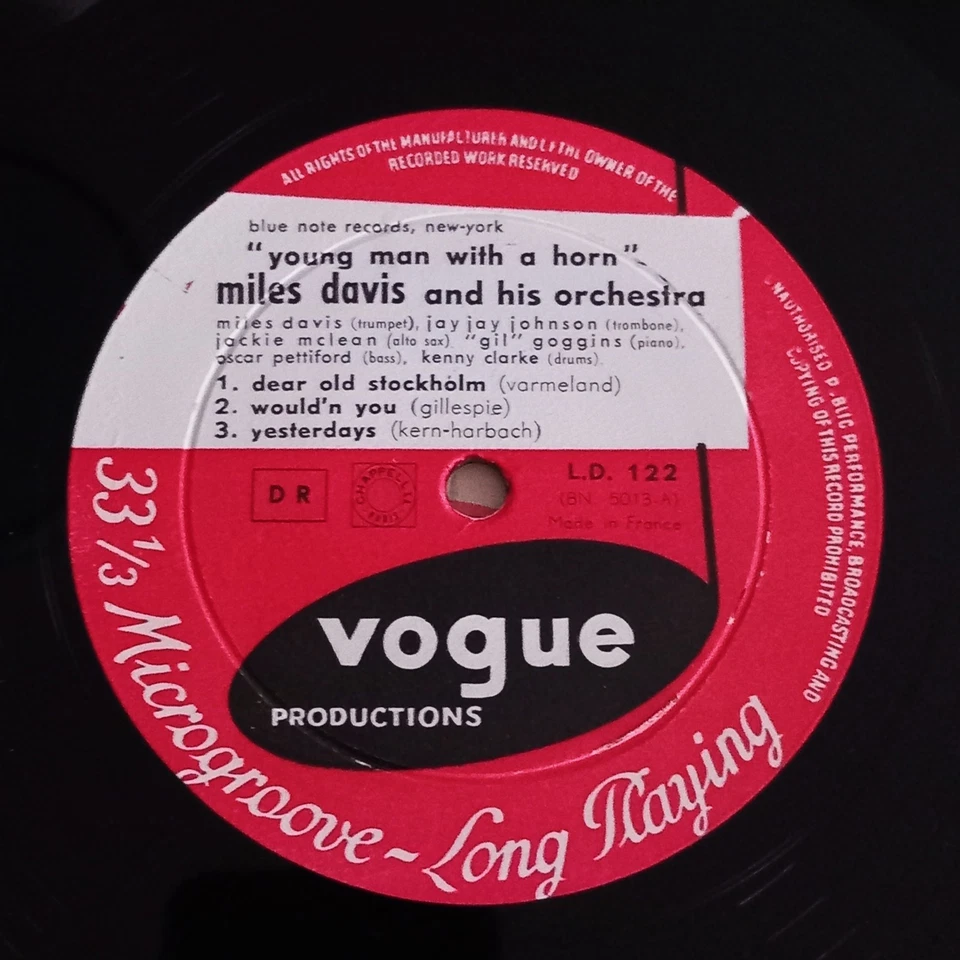 33 TOURS / LP / 25 CM / MILE DAVIS / JAZZ / BOP - Photo 3/4