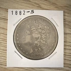1882 Morgan Silver Dollar $1 San Francisco Mint Circulated Coin