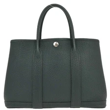 Hermes Vert Cypres Negonda Garden Party 30 TPM Tote Handbag CGS007HI 186849