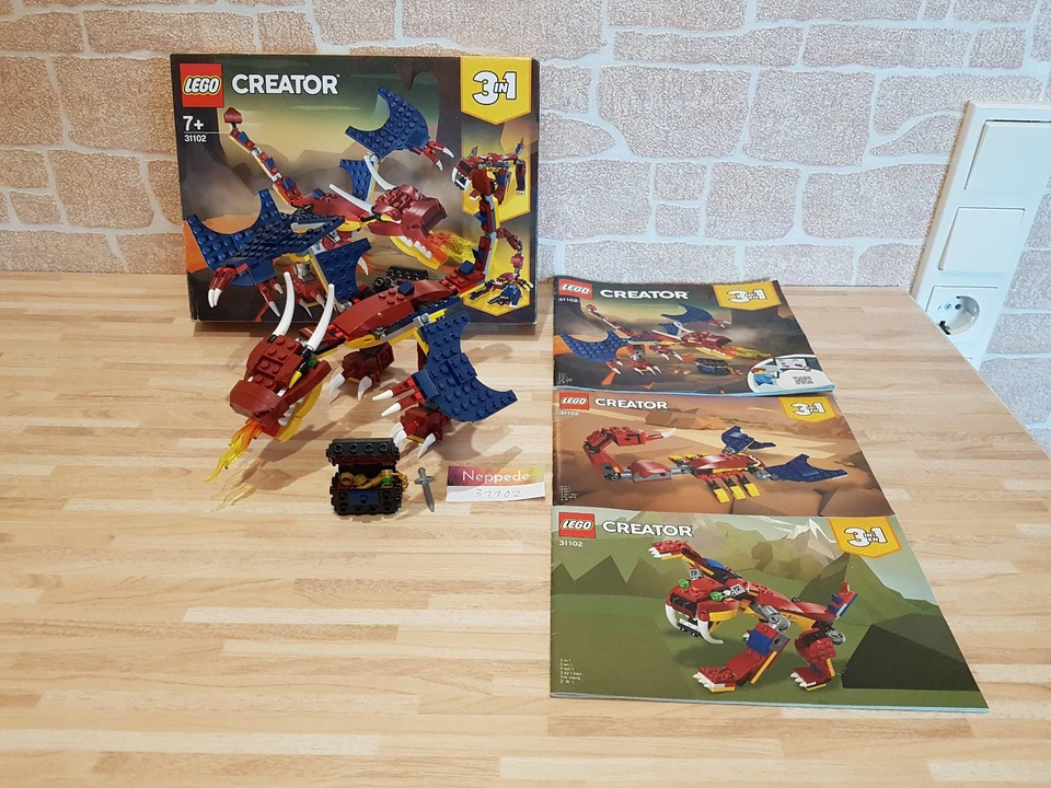 LEGO Creator 31102 Fire Dragon, Foto 2 von 5