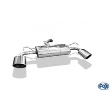 FOX Racing Komplettanlage DUPLEX je1x160x90 gerollt ohne OPF für Hyundai i30 PDE