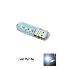 Mini USB LED Book Light Ultra Bright Reading Lamp SMD LED Bulb Night Light for P