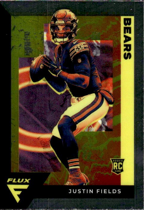 2021 Panini Chronicles #FX-3 Justin Fields Flux Rookies Silver