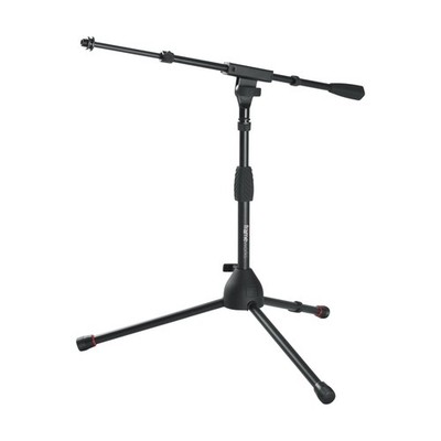 Gator Frameworks Short Tripod Base Microphone Stand with Soft Grip Twist Clut...