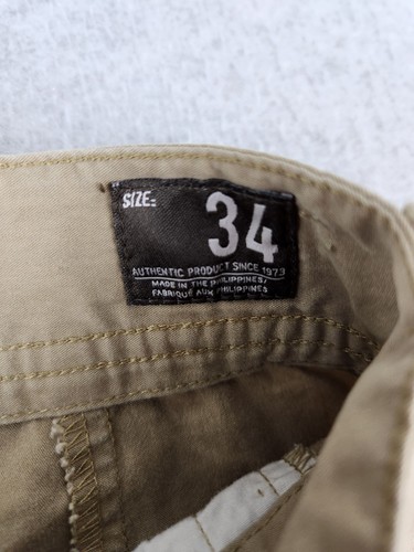 Timberland Men 34" MED Convertible Cargo Pants Zip Off Shorts Hiking Trail Khaki - Picture 2 of 15