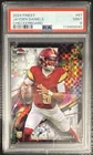 Topps 2024 Finest Jayden Daniels #67 Rookie Checkerboard Refractor PSA 9