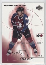 2001-02 Upper Deck Challenge for the Cup Joe Sakic #17 HOF v6f