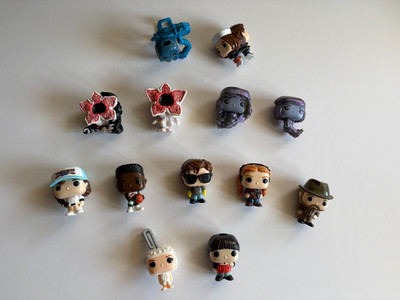 STRANGER THINGS Mini Funko Pop Kinder Joy Limited Edition Collectibles