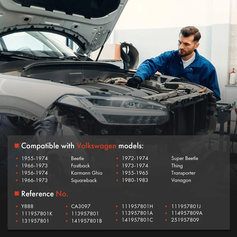 55 in Speedometer Cable for Volkswagen Vanagon Beetle Fastback Squareback Thing - Image 2 of 4