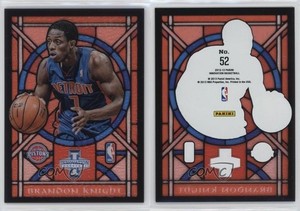 2012-13 Panini Innovation Stained Glass Brandon Knight #52 Rookie RC