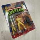 Playmates TMNT Ninja Turtles 1988 April Sealed Unpunched Action Figure
