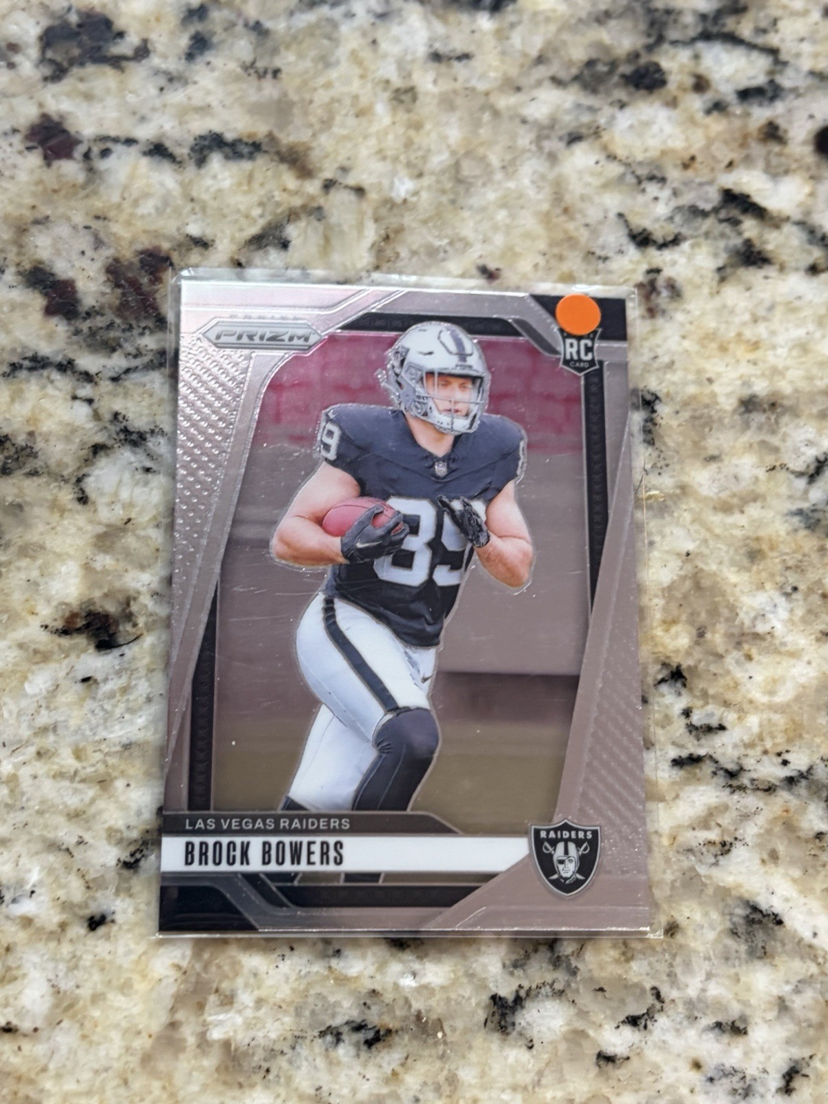 2024 Panini Prizm - Rookies Brock Bowers #315 (RC)