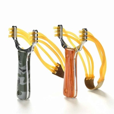 Slingshot High Velocity Powerful Catapult Hunting Outdoor Survival