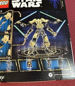 LEGO 75112 Star Wars General Grievous Buildable Figure  ~ Retired ~ New, Sealed