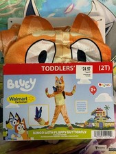 Bluey Bingo Halloween Costume Toddlers Size 2T Cosplay Outfit Dress Up New