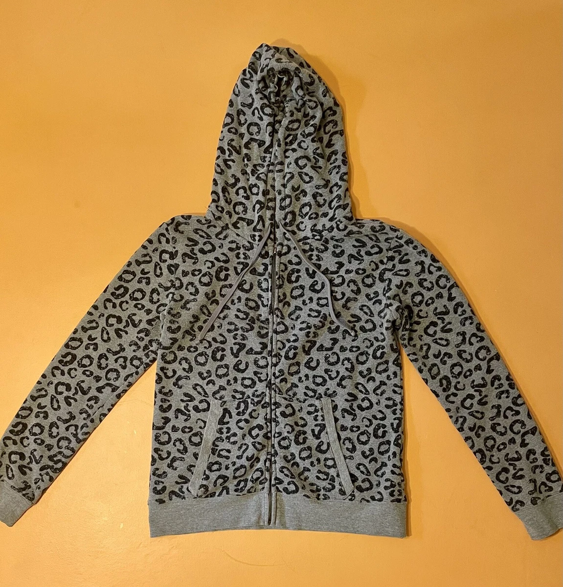 Cheetah print hoodie women's sale