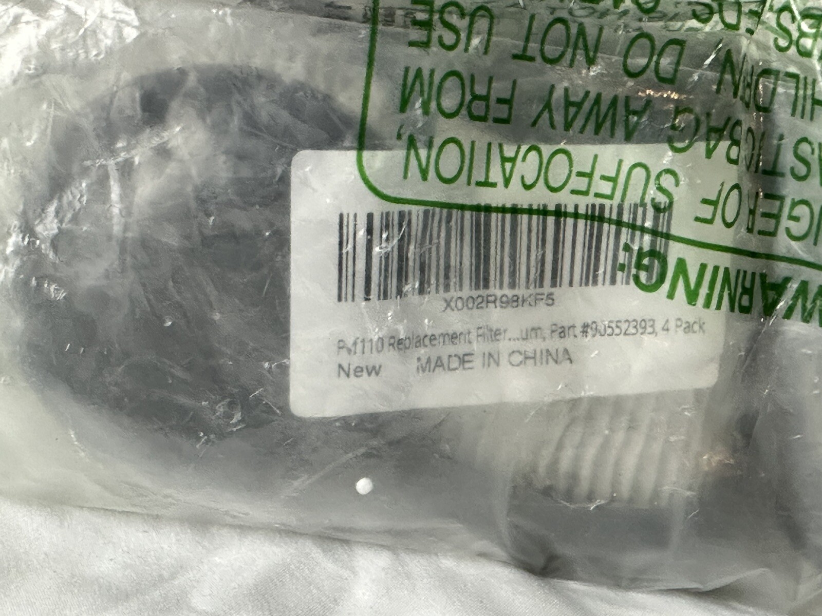 For Black and Decker 4 Pack Replacement Filters, PVF110 4PK 90552393