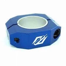 BMX TNT BICYCLES SEAT CLAMP (28.6, 31.8mm) DOUBLE CLAMP BLUE
