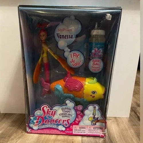 RARE 2005 Jakks Pacific Sky Dancers Bubble Magic, NIB, Read