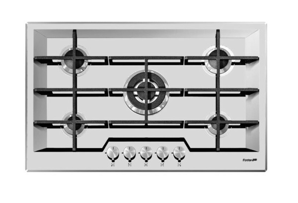 Foster 7600032 Gas Kochfeld 5 Brenner Edelstahl Einbau-image
