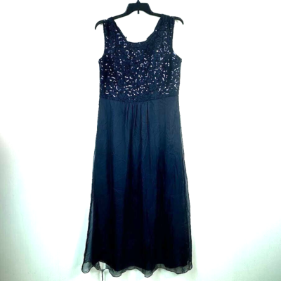 City Chic Womens Plus M 18 Navy Blue Sequin Top Maxi Dress NWD BQ41 | eBay